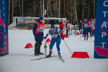 На Сибирской земле определили сильнейших лыжников среди вузов МЧС России