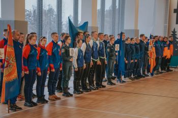 На Сибирской земле определили сильнейших лыжников среди вузов МЧС России