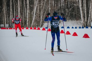 На Сибирской земле определили сильнейших лыжников среди вузов МЧС России