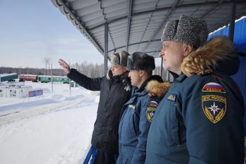 Представители института посетили Уральский учебный спасательный центр