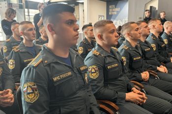 ️Личный состав института принял участие в открытии выставки «Знание.Герои»