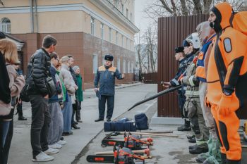 В Уральском институте ГПС МЧС России прошёл масштабный день открытых дверей: учебное заведение посетили более 500 потенциальных абитуриентов