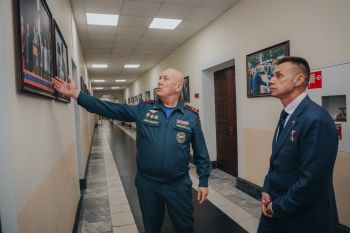 Директор Регионального центра патриотического воспитания Свердловской области, Герой Российской Федерации Сергей Воронин, встретился с курсантами: патриотическое воспитание на личном примере Директор Регионального центра патриотического воспитания Свердловской области, Герой Российской Федерации Сергей Воронин, встретился с курсантами: патриотическое воспитание на личном примере