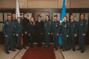 В Уральском институте ГПС МЧС России обсудили взаимодействие с Молодёжным парламентом Свердловской области