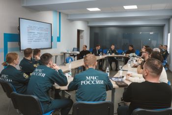 В институте прошел региональный круглый стол: актуальные проблемы обеспечения пожарной безопасности объектов различного назначения