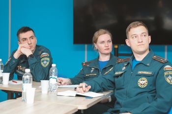 В институте прошел региональный круглый стол: актуальные проблемы обеспечения пожарной безопасности объектов различного назначения