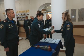 Руководство МЧС России посетило Уральский институт ГПС МЧС России в честь 97‑летия учебного заведения