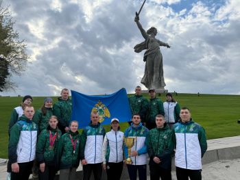 Команда института завоевала «Кубок Победы» по пожарно-спасательному спорту