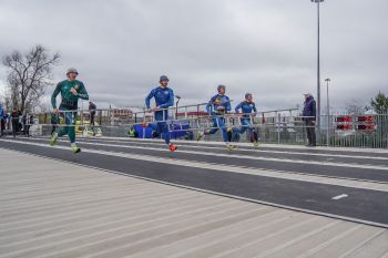 Команда института завоевала «Кубок Победы» по пожарно-спасательному спорту