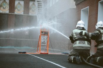 В институте прошли соревнования по боевому развертыванию