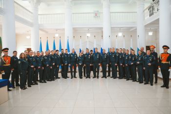 В Уральском институте ГПС МЧС России состоялся выпуск слушателей и студентов заочной формы обучения