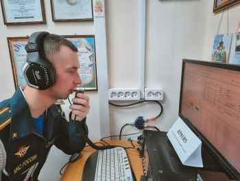 Радиолюбители Уральского института ГПС МЧС России дали старт международному Мемориалу «Победа – 81»