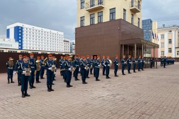 Личный состав института принял участие в праздничных мероприятиях, посвящённых Дню Победы