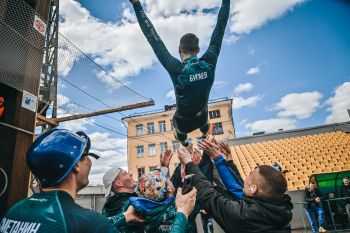 Спортсмены института успешно выступают на Всероссийских соревнованиях по пожарно-спасательному спорту