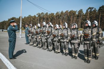 В Седельниково прошли практические занятия по спасению на ж/д транспорте и боевому развертыванию