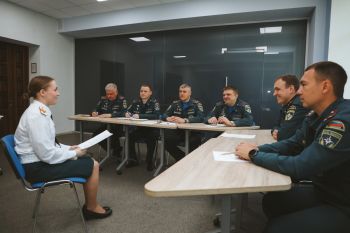 Проверка знаний перед новым этапом жизни: выпускники Уральского института ГПС МЧС России сдают государственный экзамен