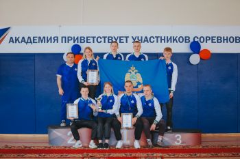 Вторые среди сильнейших: команда нашего института призеры по плаванию на Спартакиаде МЧС России