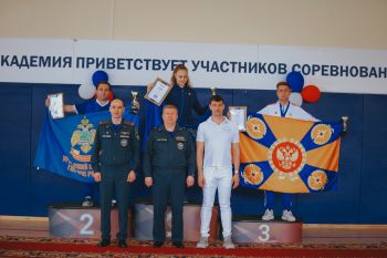 Вторые среди сильнейших: команда нашего института призеры по плаванию на Спартакиаде МЧС России