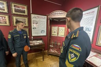 Личный состав института принял участие в открытии новой выставки Личный состав института принял участие в открытии новой выставки