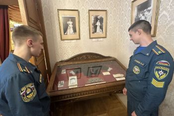 Личный состав института принял участие в открытии новой выставки Личный состав института принял участие в открытии новой выставки