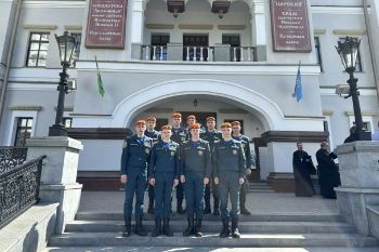 Личный состав института принял участие в открытии новой выставки