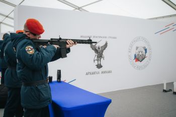 Курсанты на полигоне «Свердловский» приняли участие в приемах первой помощи