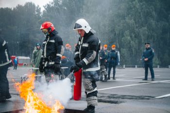 Курсанты на полигоне «Свердловский» приняли участие в приемах первой помощи