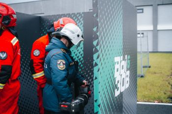 Курсанты на полигоне «Свердловский» приняли участие в приемах первой помощи