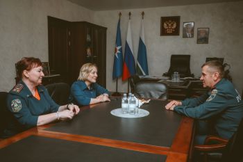 В Уральском институте ГПС МЧС России обсудили взаимодействие по проектной деятельности с Движением Первых