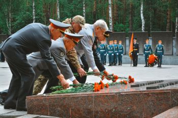 Личный состав института  принял участие в акции «Эстафета памяти»