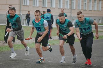 В Уральском институте ГПС МЧС России прошла «Шведская» эстафета