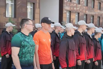 Соревнования по легкой атлетике в зачет Спартакиады «Пламя»: курсанты показали силу и выносливость Соревнования по легкой атлетике в зачет Спартакиады «Пламя»: курсанты показали силу и выносливость