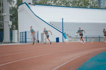 Соревнования по легкой атлетике в зачет Спартакиады «Пламя»: курсанты показали силу и выносливость Соревнования по легкой атлетике в зачет Спартакиады «Пламя»: курсанты показали силу и выносливость