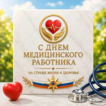 Поздравление главы МЧС России Александра Куренкова с Днем медицинского работника Поздравление главы МЧС России Александра Куренкова с Днем медицинского работника