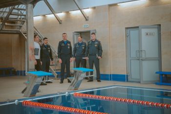 Начальник Уральского института ГПС МЧС России посетил Академию ГПС МЧС России в Москве