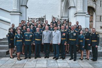 В Кремле с Владимиром Путиным встретились лучшие выпускники вузов МЧС России В Кремле с Владимиром Путиным встретились лучшие выпускники вузов МЧС России