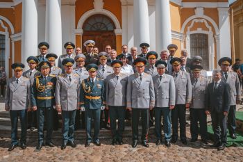 Торжественный выпуск молодых специалистов в Санкт‑Петербургском университете ГПС МЧС России: рабочая поездка начальника Уральского института ГПС МЧС России Алексея Аникеева и участие в церемонии