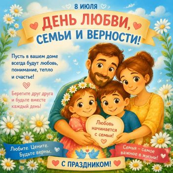 Уральский институт ГПС МЧС России поздравляет с Днем семьи! Уральский институт ГПС МЧС России поздравляет с Днем семьи!