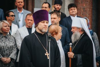 Торжественное открытие фотовыставки «Жизнь в служении» Торжественное открытие фотовыставки «Жизнь в служении»