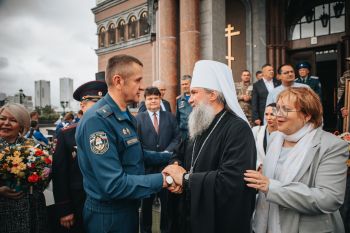 Торжественное открытие фотовыставки «Жизнь в служении» Торжественное открытие фотовыставки «Жизнь в служении»