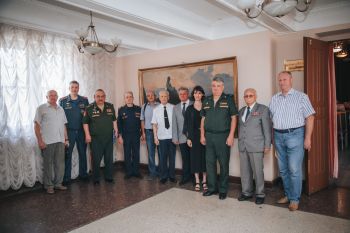 Обсуждены вопросы взаимодействия с областной ветеранской организацией Свердловской области Обсуждены вопросы взаимодействия с областной ветеранской организацией Свердловской области