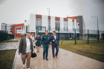 Начальник Уральского института ГПС МЧС России посетил с рабочей поездкой кампус УрФУ Начальник Уральского института ГПС МЧС России посетил с рабочей поездкой кампус УрФУ