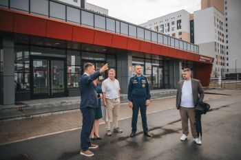 Начальник Уральского института ГПС МЧС России посетил с рабочей поездкой кампус УрФУ Начальник Уральского института ГПС МЧС России посетил с рабочей поездкой кампус УрФУ