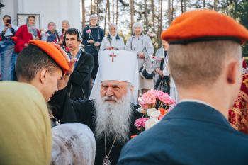 Курсанты института приняли участие в престольном празднике Курсанты института приняли участие в престольном празднике