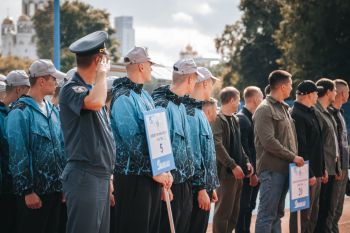 Курсанты института приняли участие в спортивных мероприятиях