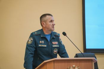 Руководство Уральского института ГПС МЧС России и представители Главного управления провели занятие для обучающихся Руководство Уральского института ГПС МЧС России и представители Главного управления провели занятие для обучающихся