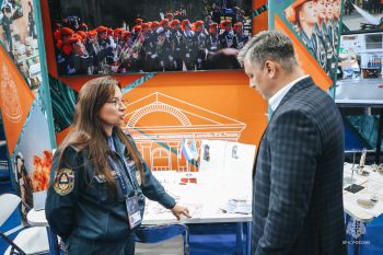 Уральский институт ГПС МЧС России представил инновационные разработки на XVI Международном салоне «Комплексная безопасность — 2026» в Казани