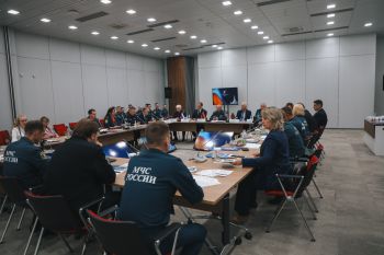 Сотрудники Уральского института ГПС МЧС России приняли участие в стратегической сессии салона «Комплексная безопасность — 2026» Сотрудники Уральского института ГПС МЧС России приняли участие в стратегической сессии салона «Комплексная безопасность — 2026»