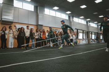 Курсанты и студенты Уральского института ГПС МЧС России на Международном фестивале молодежи — 2026