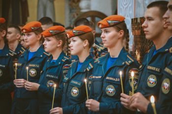Личный состав принял участие в молебне в честь иконы Божией Матери «Неопалимая Купина» Личный состав принял участие в молебне в честь иконы Божией Матери «Неопалимая Купина»